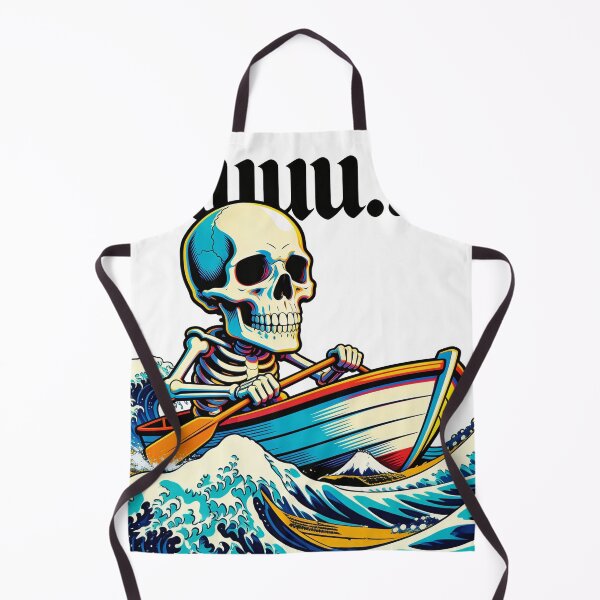 Item preview, Skeleton Riding On Boat designed and sold by Fastokart.