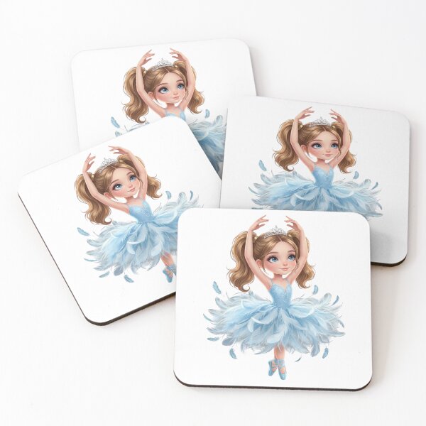 Item preview, Magical Little Ballerina in Blue Tutu designed and sold by MYPASSIONBG.