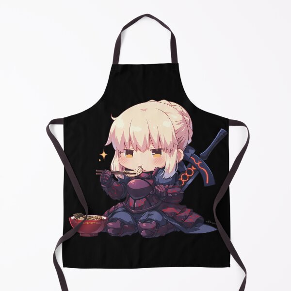 Item preview, Saber Alter Fate Stay Night Chibi Ramen Mode designed and sold by mildaclairmo.
