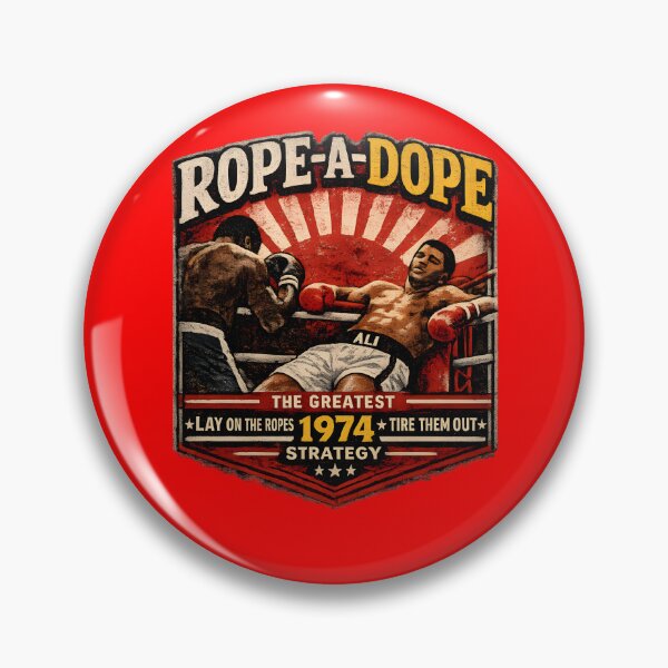 Item preview, Rope a dope Rumble in the Jungle designed and sold by RockyLambda.