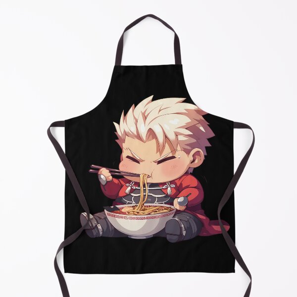 Item preview, Archer Fate Stay Night Chibi Ramen Break designed and sold by mildaclairmo.