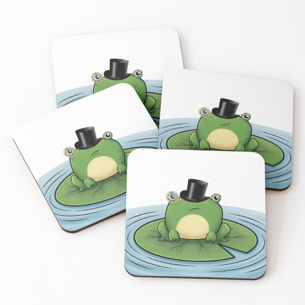 Item preview, Archduke Von Ribbit-ton – The Concerned Aristocrat Frog designed and sold by Lainey1978.