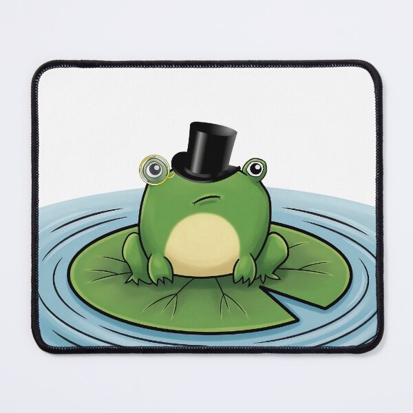 Item preview, Archduke Von Ribbit-ton – The Concerned Aristocrat Frog designed and sold by Lainey1978.