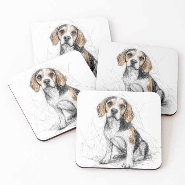 Item preview, Beagle Doggie Illustration designed and sold by Roxane Bay.