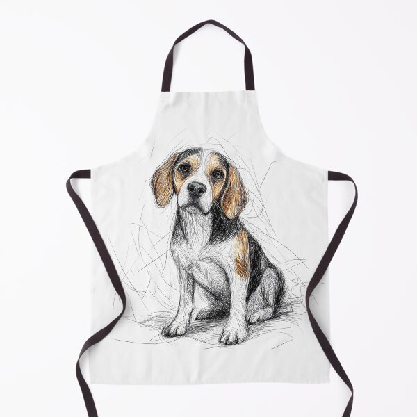Item preview, Beagle Doggie Illustration designed and sold by Roxane Bay.