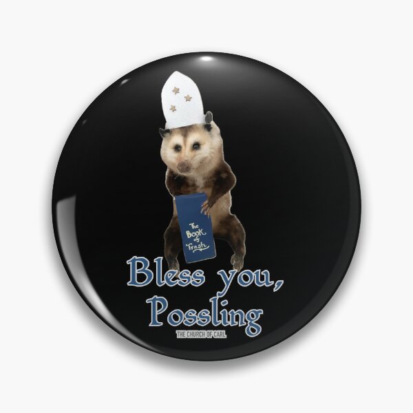 Item preview, Church of Carl Opossum "Bless You Possling" designed and sold by PonyPoison.