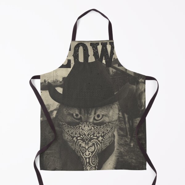 Item preview, Meowdy Vintage Cowboy Cat | Retro Outlaw Bandit designed and sold by stylestitch7tees.