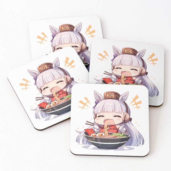 Item preview, Gold Ship Uma Musume Pretty Derby Chibi Ramen Goblin Mode designed and sold by mildaclairmo.