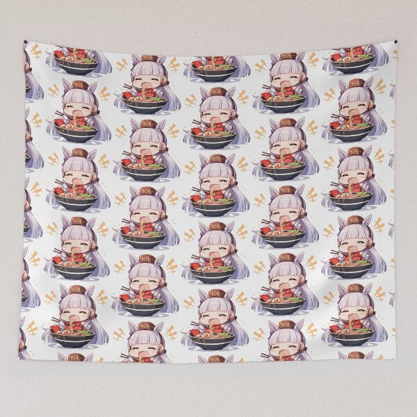 Item preview, Gold Ship Uma Musume Pretty Derby Chibi Ramen Goblin Mode designed and sold by mildaclairmo.