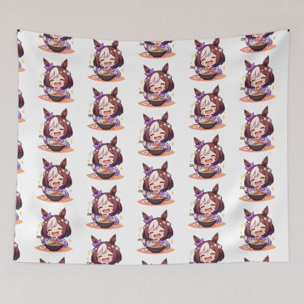Item preview, Special Week Uma Musume Pretty Derby Kawaii Ramen Happy Chibi designed and sold by mildaclairmo.