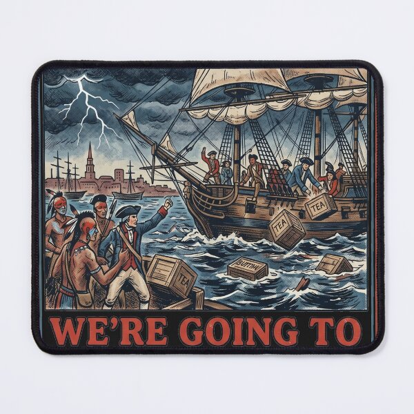Item preview, Vintage Boston Tea Party Get In Loser 1773 History Humor designed and sold by AdyKurniawan.