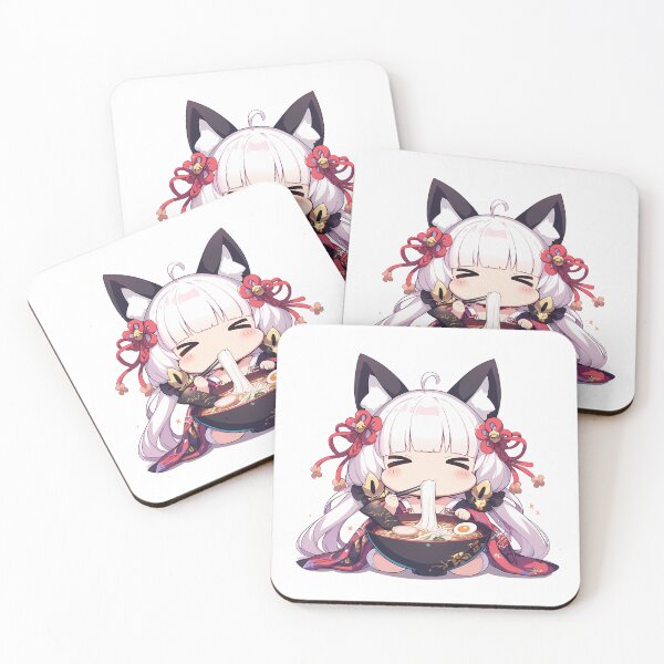 Item preview, Illustrious Azur Lane Chibi Ramen Kimono Kawaii Feast designed and sold by mildaclairmo.
