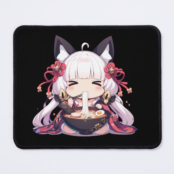 Item preview, Illustrious Azur Lane Chibi Ramen Kimono Kawaii Feast designed and sold by mildaclairmo.