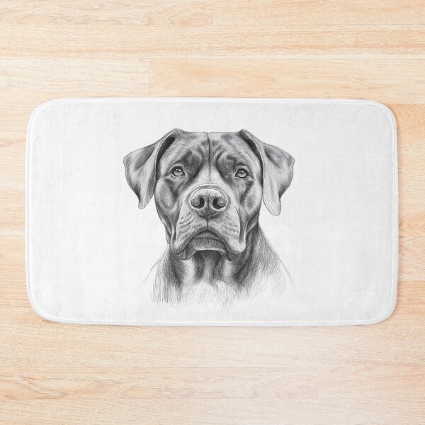 Item preview, Cane Corso Doggie Illustration designed and sold by Roxane Bay.
