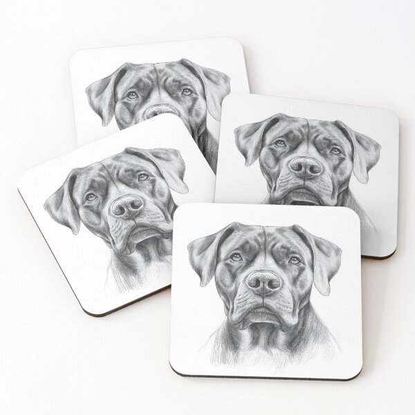 Item preview, Cane Corso Doggie Illustration designed and sold by Roxane Bay.
