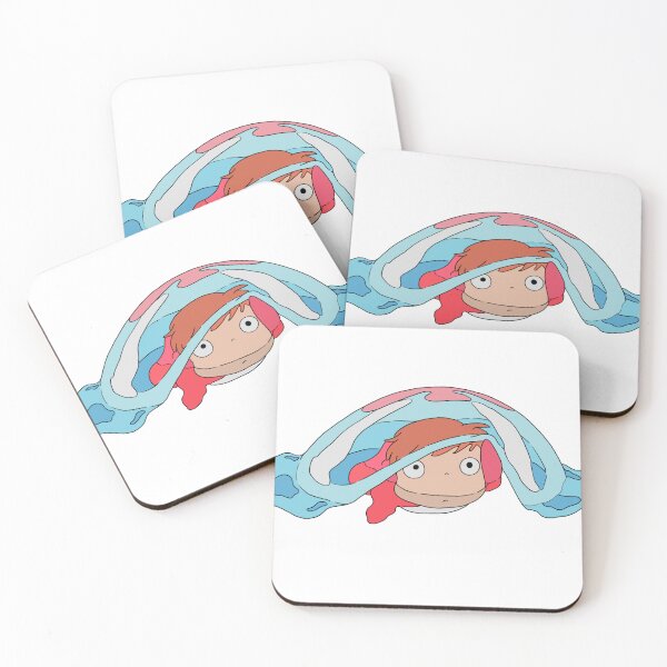 Item preview, Ponyo Fish Cute Under Water Bubble Solo Illustration designed and sold by Iska-Designs.