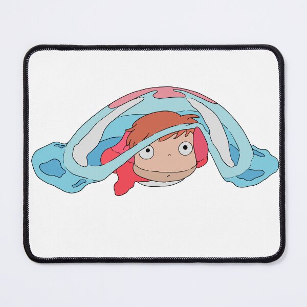 Item preview, Ponyo Fish Cute Under Water Bubble Solo Illustration designed and sold by Iska-Designs.