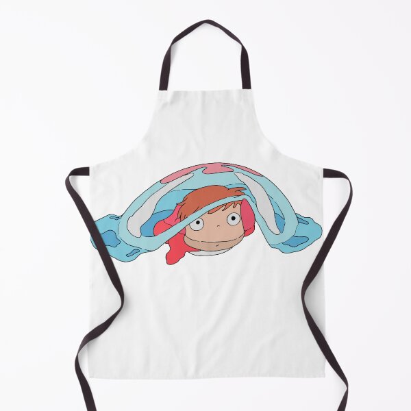 Item preview, Ponyo Fish Cute Under Water Bubble Solo Illustration designed and sold by Iska-Designs.