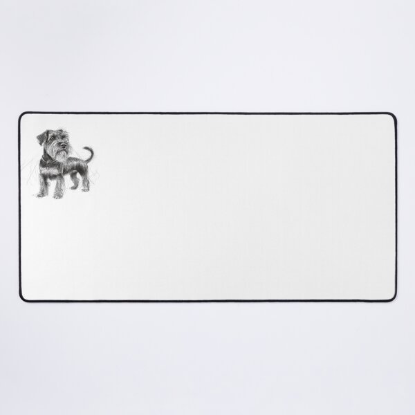 Item preview, Schnauzer doggie sketch illustration designed and sold by Roxane Bay.