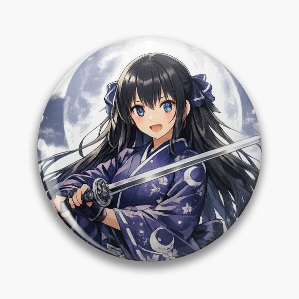 Item preview, Anime-Style Samurai Girl designed and sold by Subina.