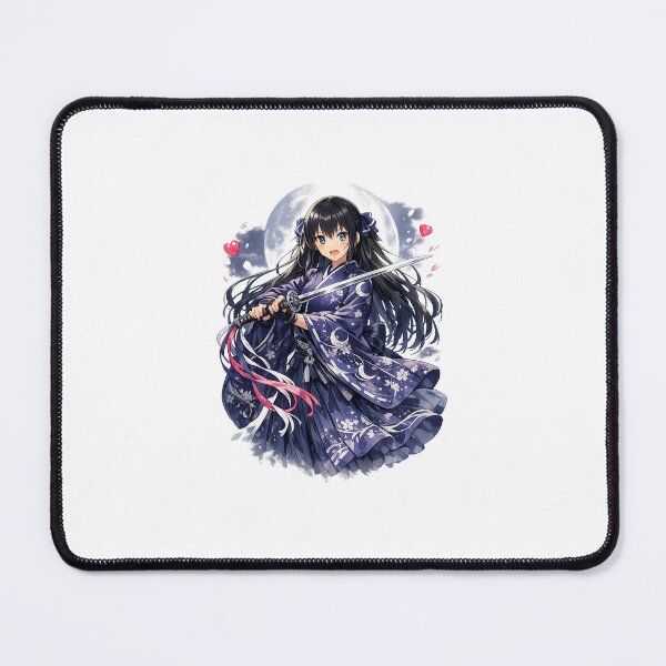 Item preview, Anime-Style Samurai Girl designed and sold by Subina.