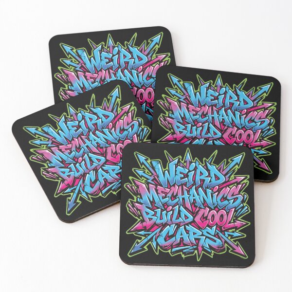 Item preview, Weird Mechanics Build Cool Cars – Graffiti Edition designed and sold by Automotive Art by Greg.