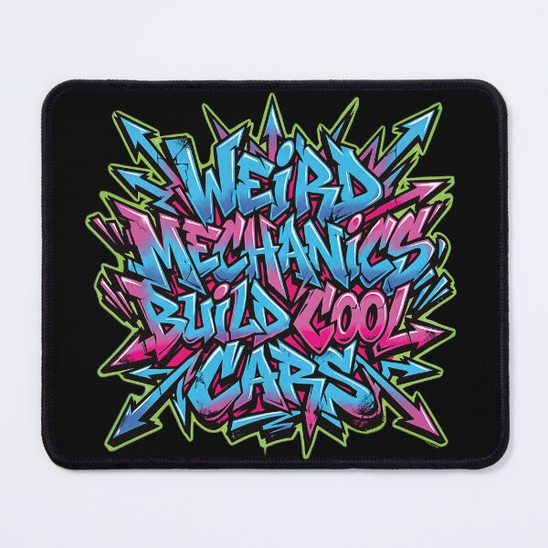 Item preview, Weird Mechanics Build Cool Cars – Graffiti Edition designed and sold by Automotive Art by Greg.