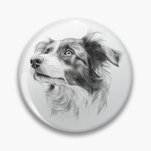 Item preview, Australian Sheep Doggie Illustration designed and sold by Roxane Bay.