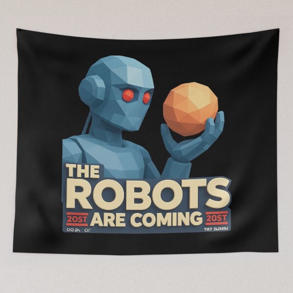 Item preview, Powered by AI Robot Design Futuristic Artificial Intelligence Tech Aesthetic Machine Learning Cyberpunk Graphic designed and sold by TEEJAMBOREE.