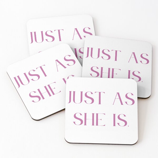Artikelvorschau, So wie sie ist – Minimalistisches Typografie-Design in Rosa entworfen und verkauft von KleanGirlAesthetics.