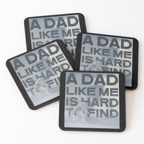 Item preview, A Dad Like Me Is Hard To Find - Funny Vintage Yeti Abominable Snowman designed and sold by stylestitch7tees.