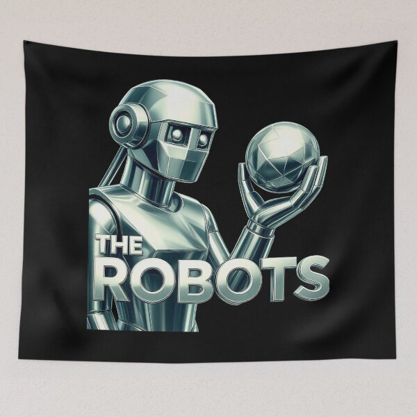 Item preview, Powered by AI Robot Design Futuristic Artificial Intelligence Tech Aesthetic Machine Learning Cyberpunk Graphic designed and sold by TEEJAMBOREE.