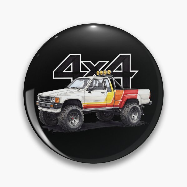 Item preview, Retro Hilux Pick Up Truck 4x4 Off-Road Truck Vintage Graphic designed and sold by Off-Road-Zone.
