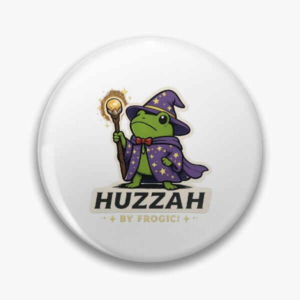 Item preview, Huzzah Wizard Frog Shirt, Medieval Frog Mage Tee, Funny Fantasy Frog T-Shirt, DnD Wizard Frog Gift, Cute RPG Meme Shirt designed and sold by Williams Anderson.