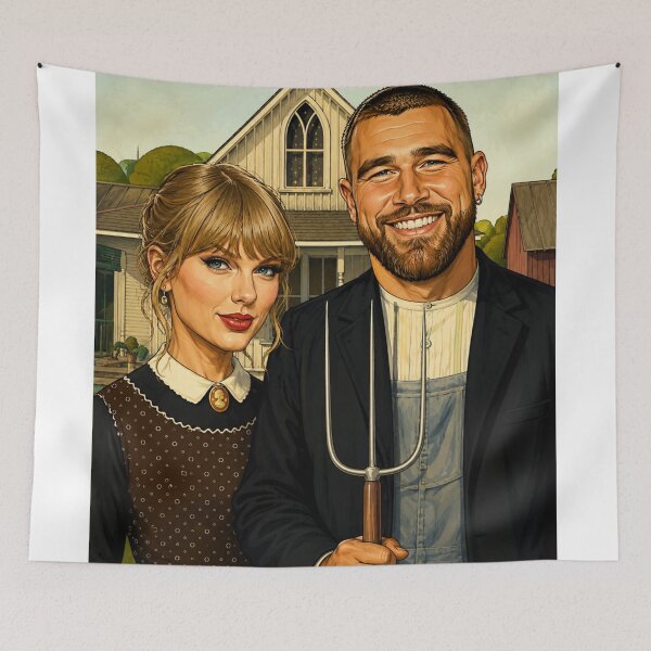Item preview, American Gothic Kelce-Swift designed and sold by FatmanCustomSlc.
