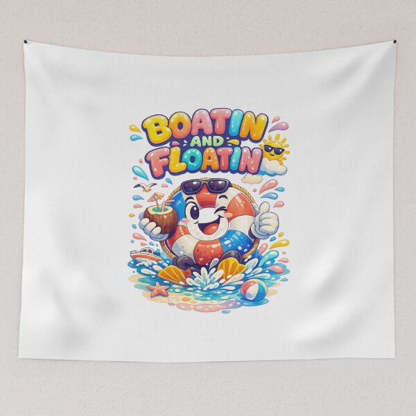Item preview, Boatin and Floatin designed and sold by LuveraxArt.