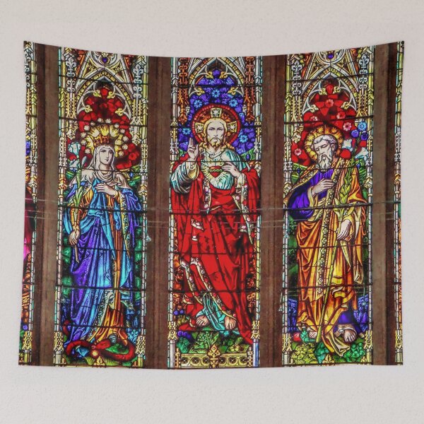 Item preview, Stained Glass Window at Sacred Heart Cathedral designed and sold by Steven Jodoin.