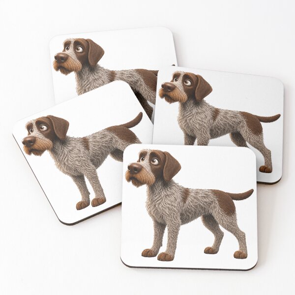 Item preview, German Wirehaired Pointer designed and sold by Mood Dogs Studio.