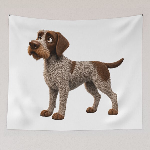 Item preview, German Wirehaired Pointer designed and sold by Mood Dogs Studio.