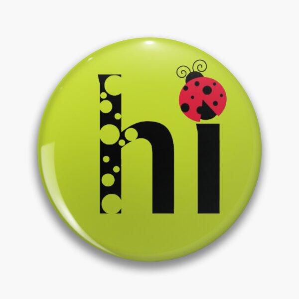 Item preview, hi ladybug designed and sold by Islandflowers.