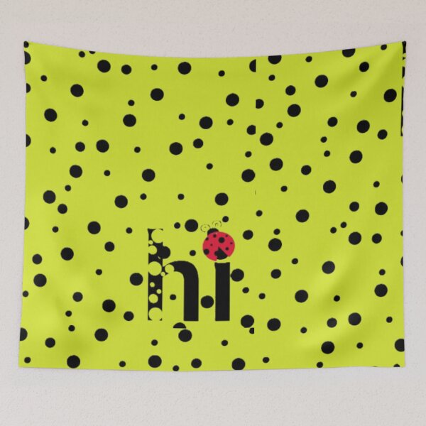 Item preview, hi ladybug designed and sold by Islandflowers.