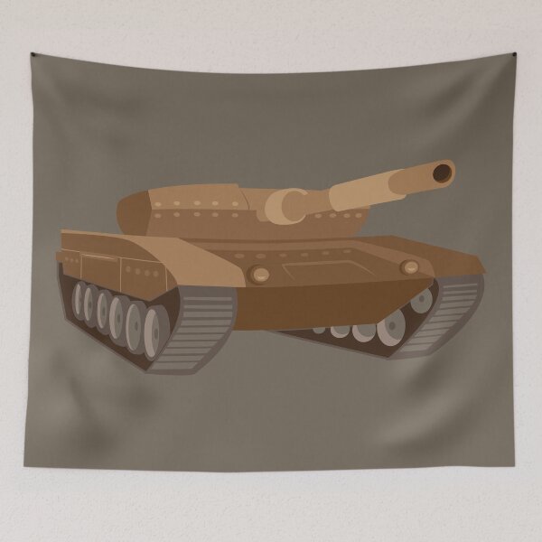 Item preview, Military Tank designed and sold by ROSE ANN BANILAR.