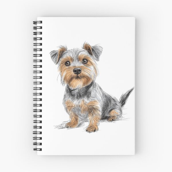 Item preview, Yorkshire Terrier doggie illustration  designed and sold by Roxane Bay.