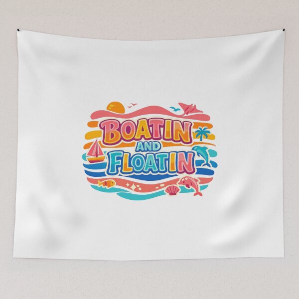Item preview, Boatin and Floatin designed and sold by LuveraxArt.