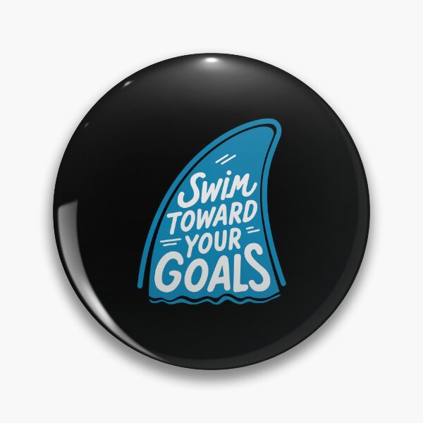 Item preview, Shark Fin Motivational Quote designed and sold by FWLKIT.