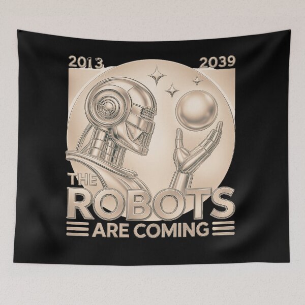 Item preview, Powered by AI Robot Design Futuristic Artificial Intelligence Tech Aesthetic Machine Learning Cyberpunk Graphic designed and sold by TEEJAMBOREE.