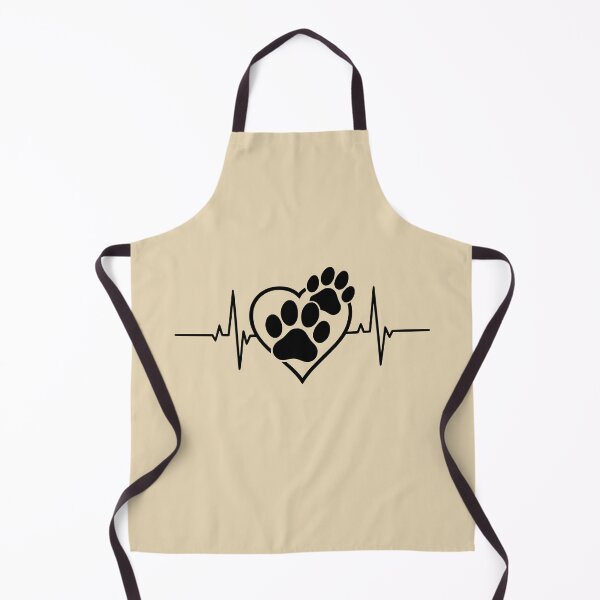 Item preview, Heartbeat Paw Print Heart designed and sold by Corvoria.