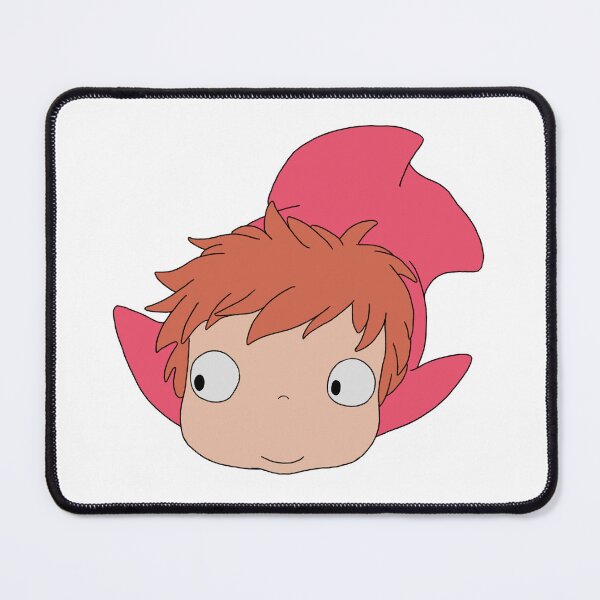Item preview, Ponyo Fish Cute Smiling Solo Illustration designed and sold by Iska-Designs.
