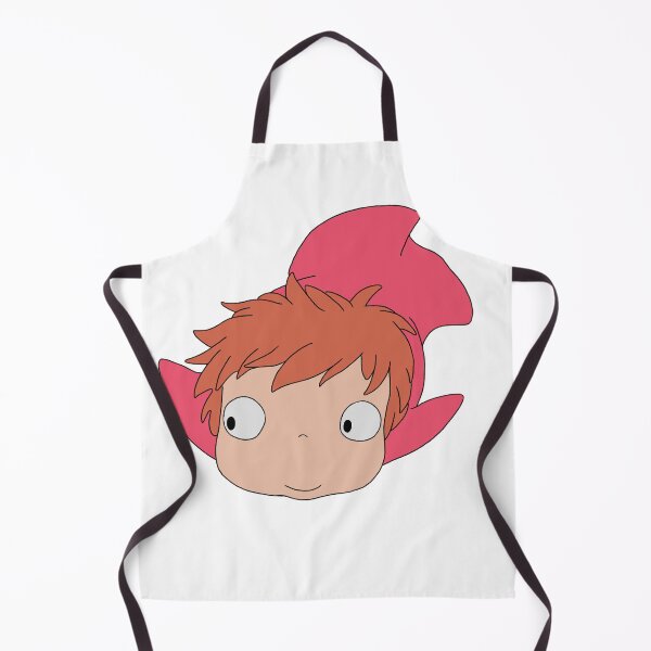 Item preview, Ponyo Fish Cute Smiling Solo Illustration designed and sold by Iska-Designs.
