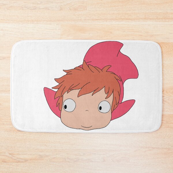 Item preview, Ponyo Fish Cute Smiling Solo Illustration designed and sold by Iska-Designs.